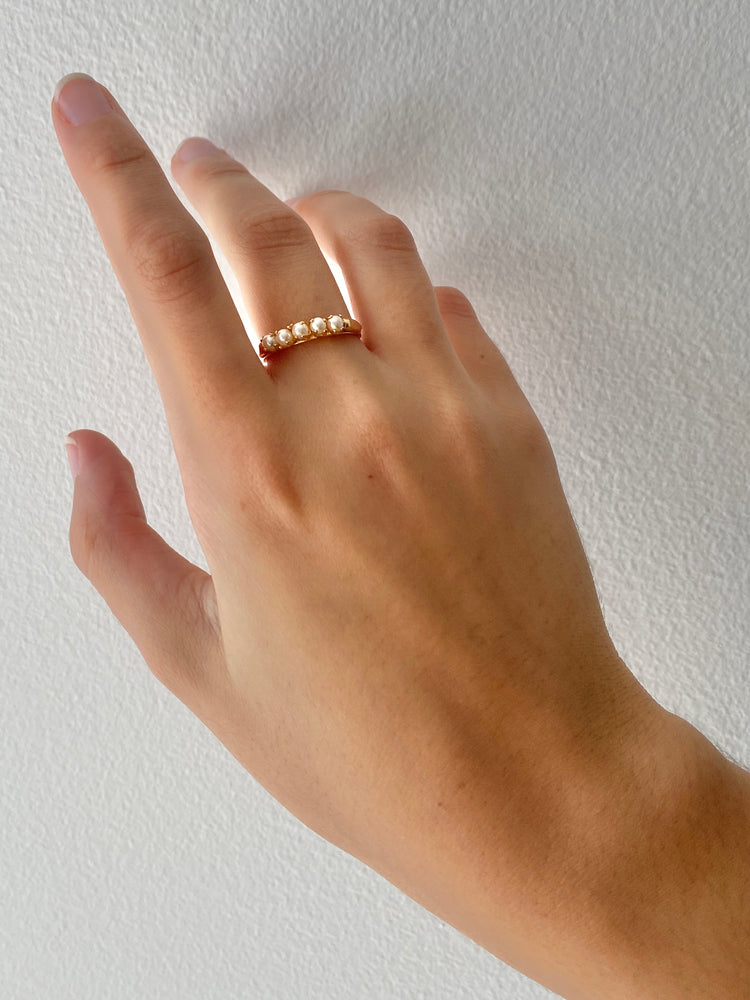 Issy Pearl Stack Ring