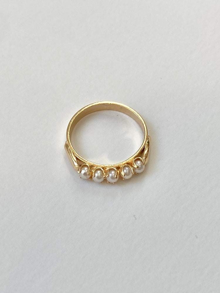 Issy Pearl Stack Ring